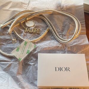 Dior phone chain